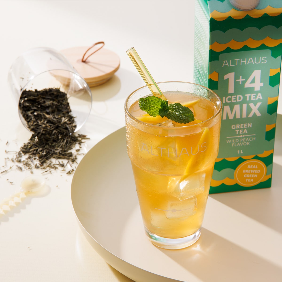 Iced Tea Green Tea Wild Peach – Bild 2