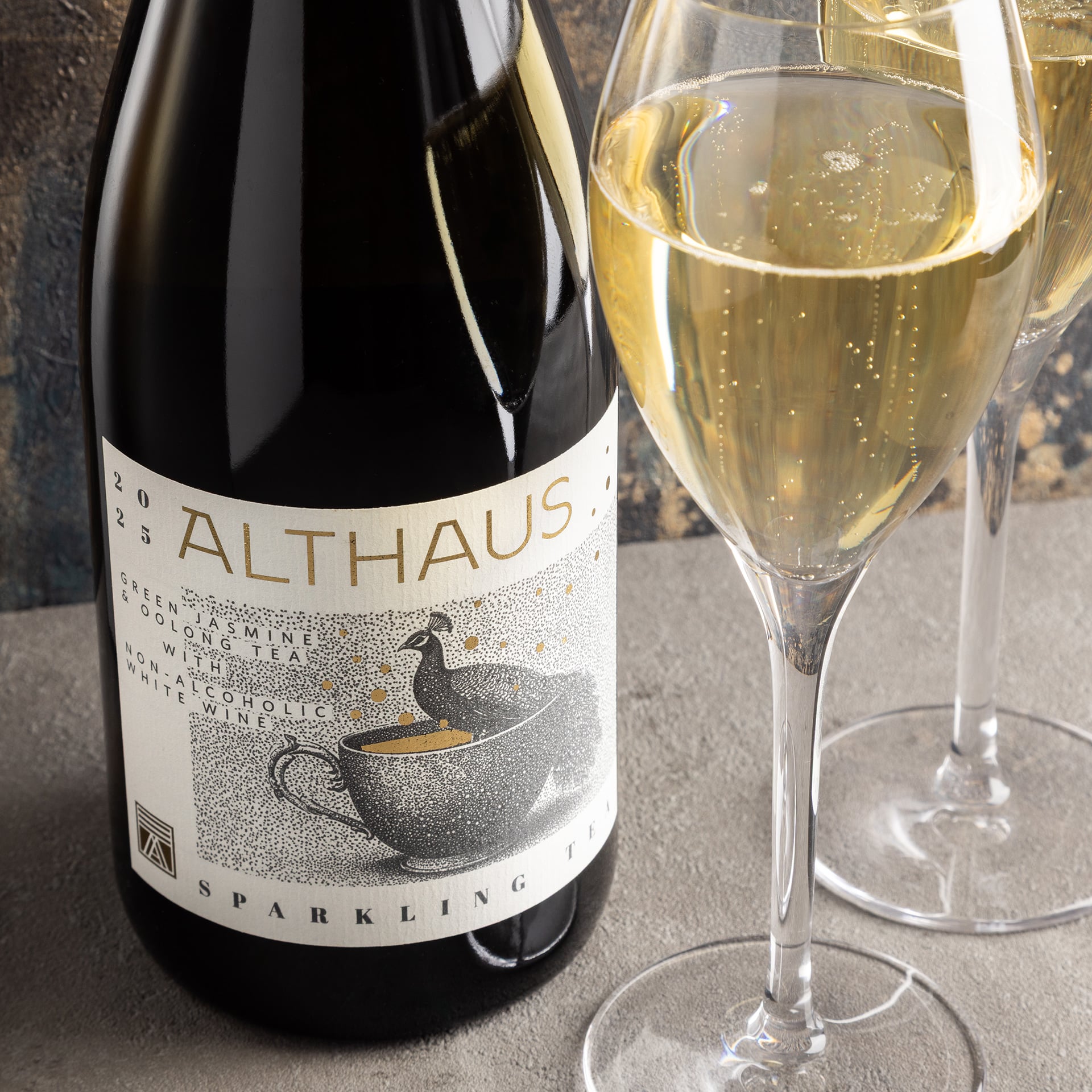 Sparkling Tea Blanc Nahaufnahme