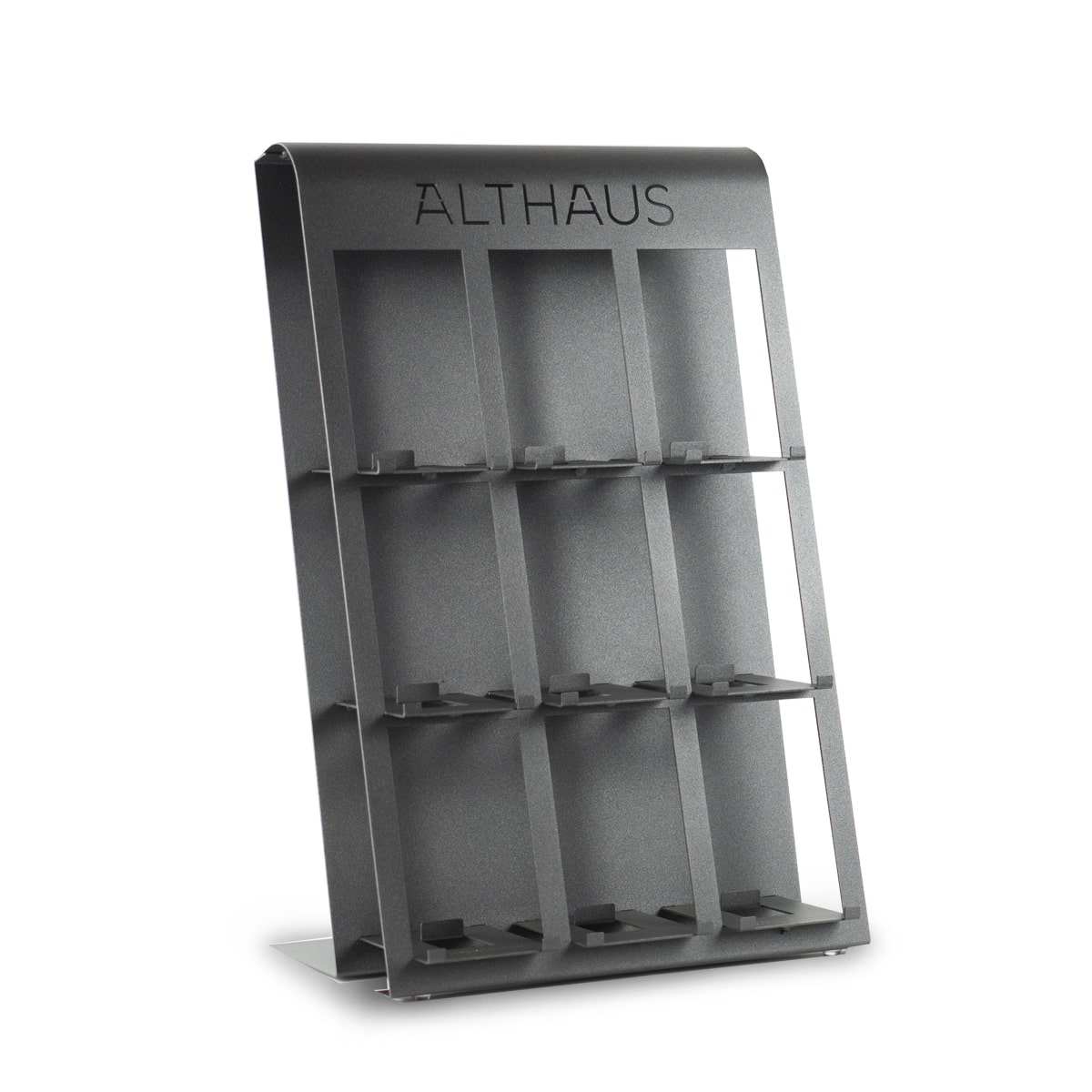 Deli Pack Display, 9 Fächer, Metall