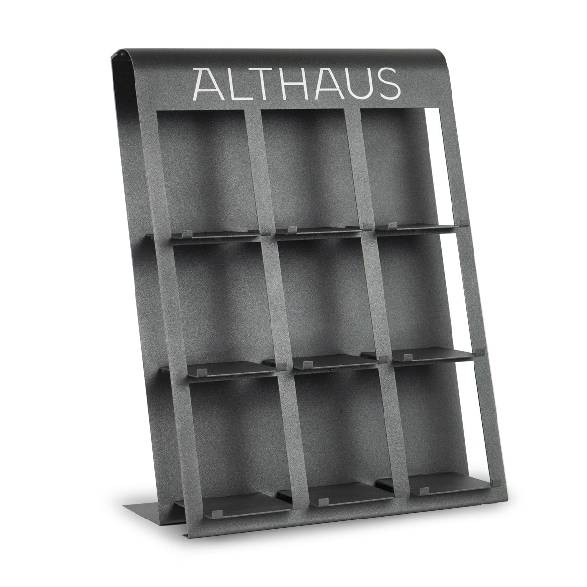 Pyra Pack Display für 9 Sorten Metall