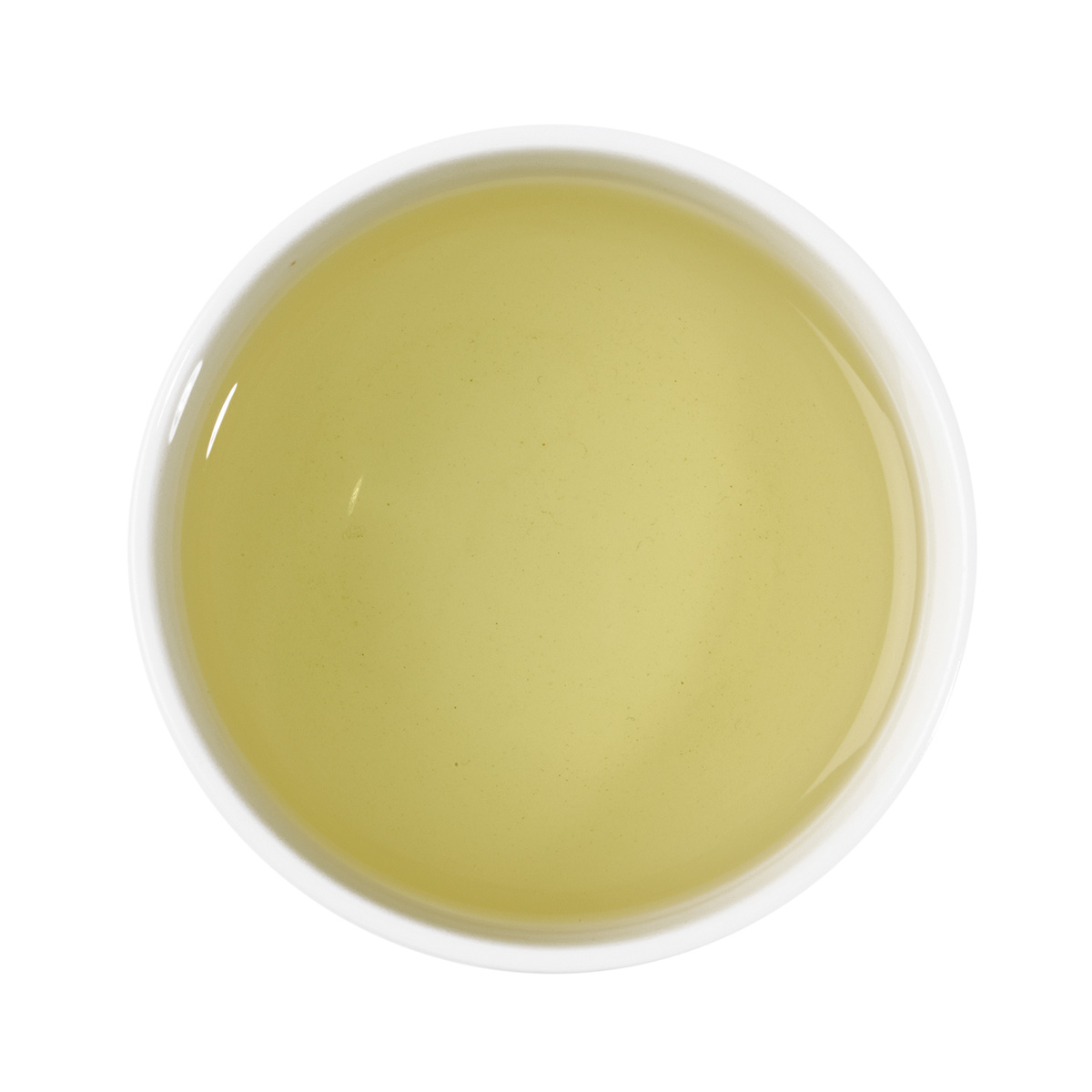 Limited Leaves, Premium Genmaicha, Organic Gree Tea, brewed tea in the cup