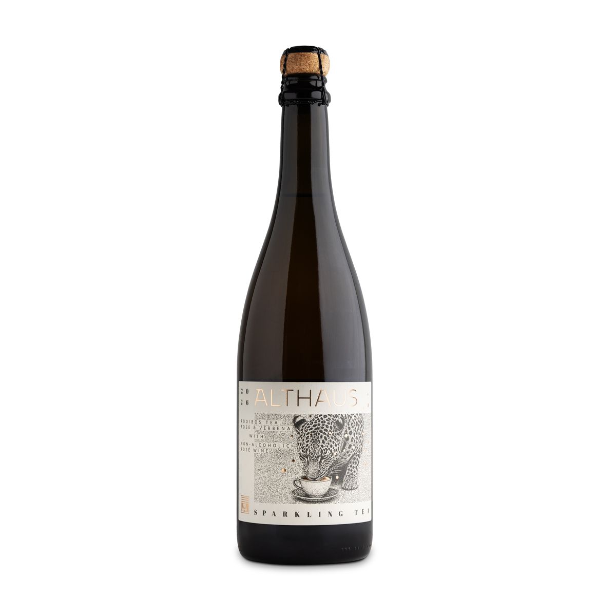 Sparkling Tea Rosé with Rooibos, Rose & Verbena