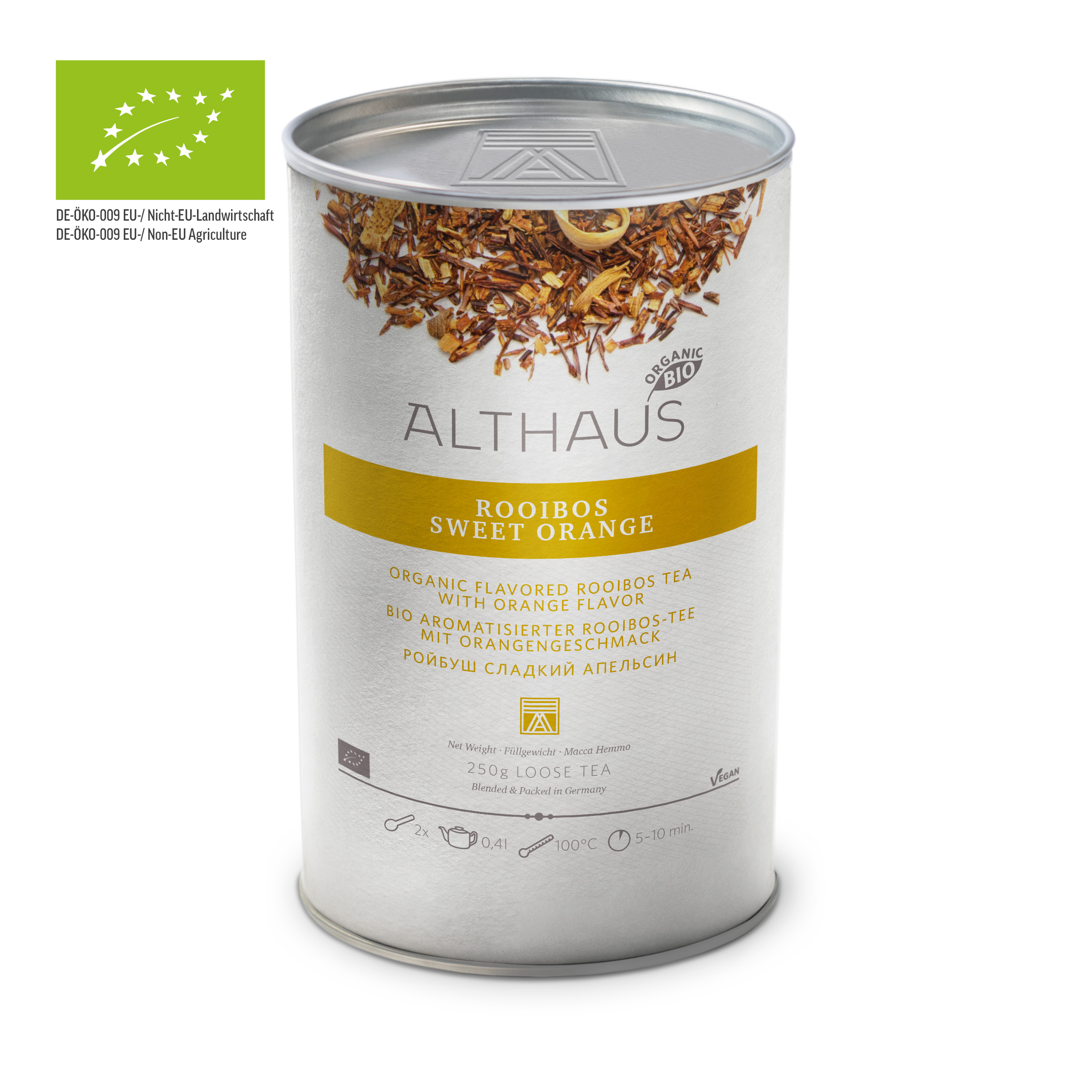 Rooibos Sweet Orange - Weiße Dose (Inhalt: Loser Tee)