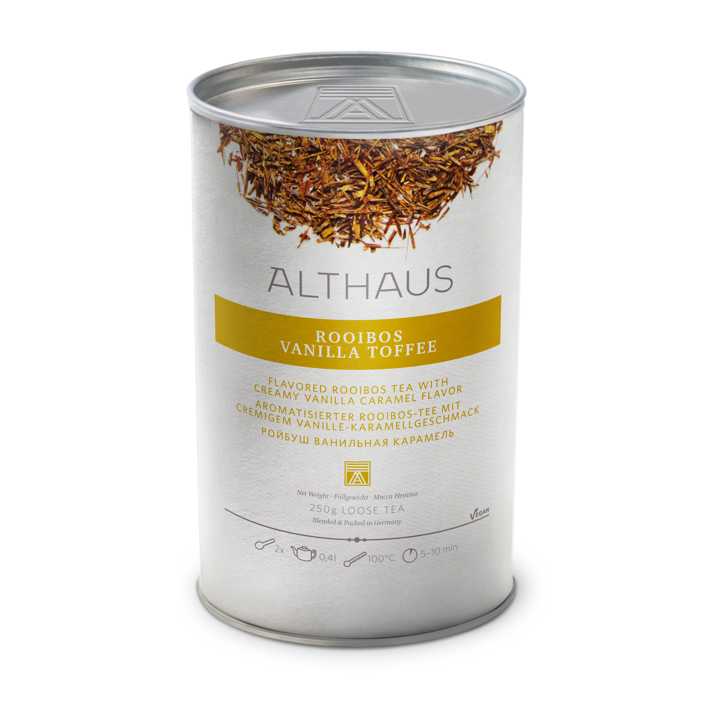 Rooibos Vanilla Toffee - Weiße Dose (Inhalt: Loser Tee)
