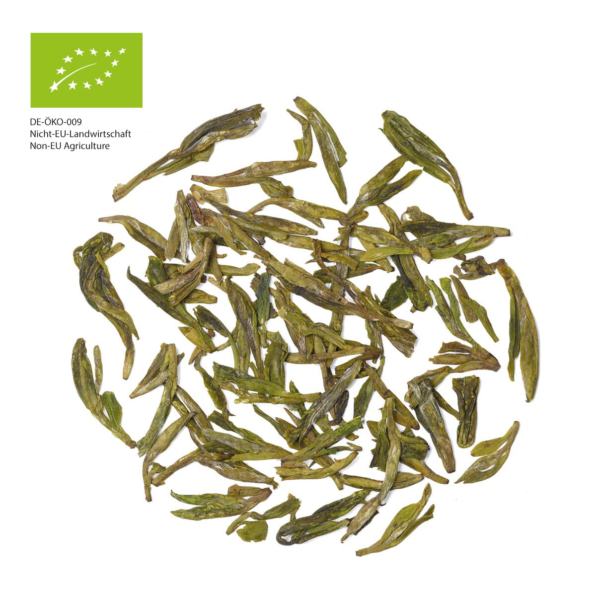 Limited Leaves, Lung Ching Finest Grade, Organic Green Tea, tea leaves