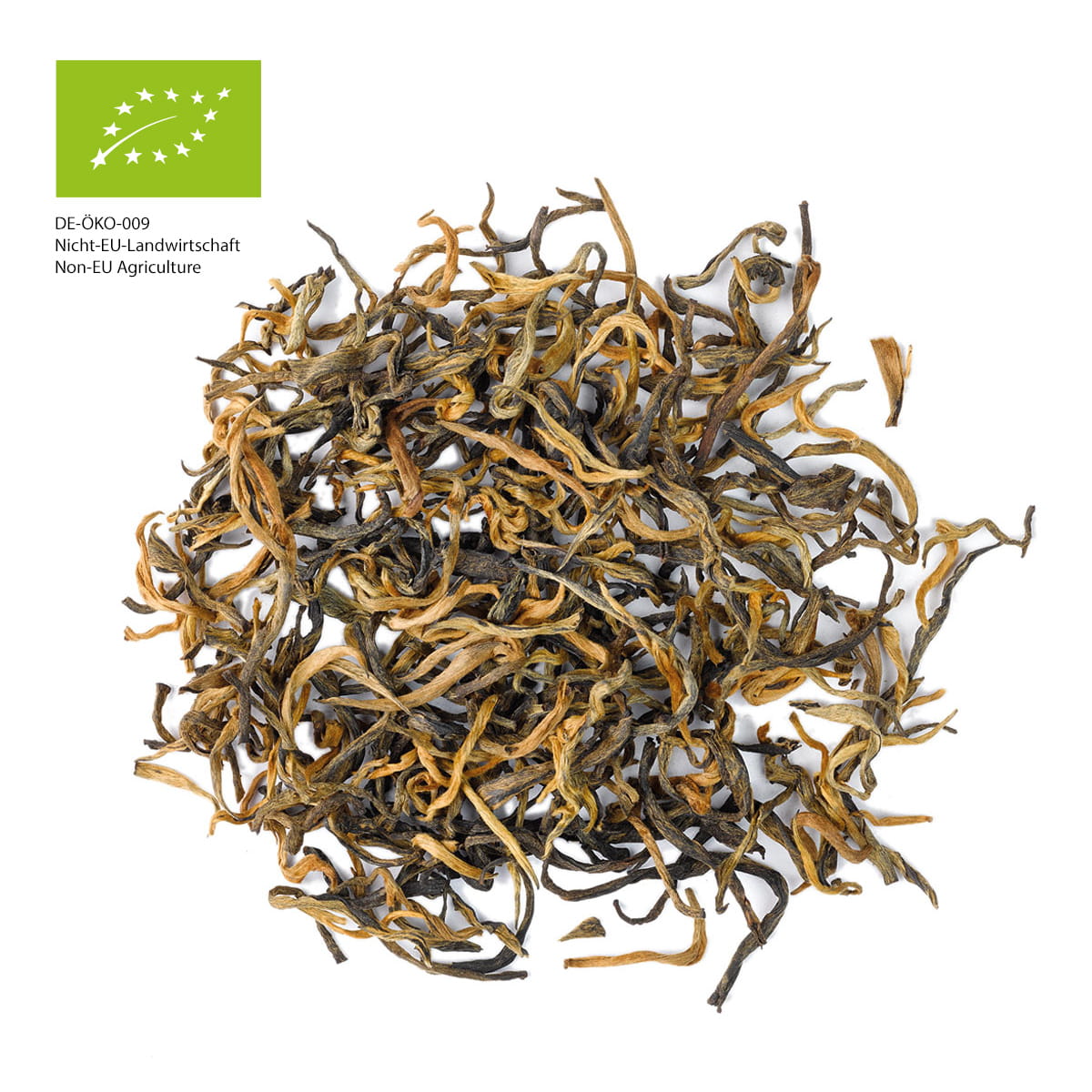 Limited Leaves, Golden Yunnan First Grade, Organic Black Tea, tea leaves