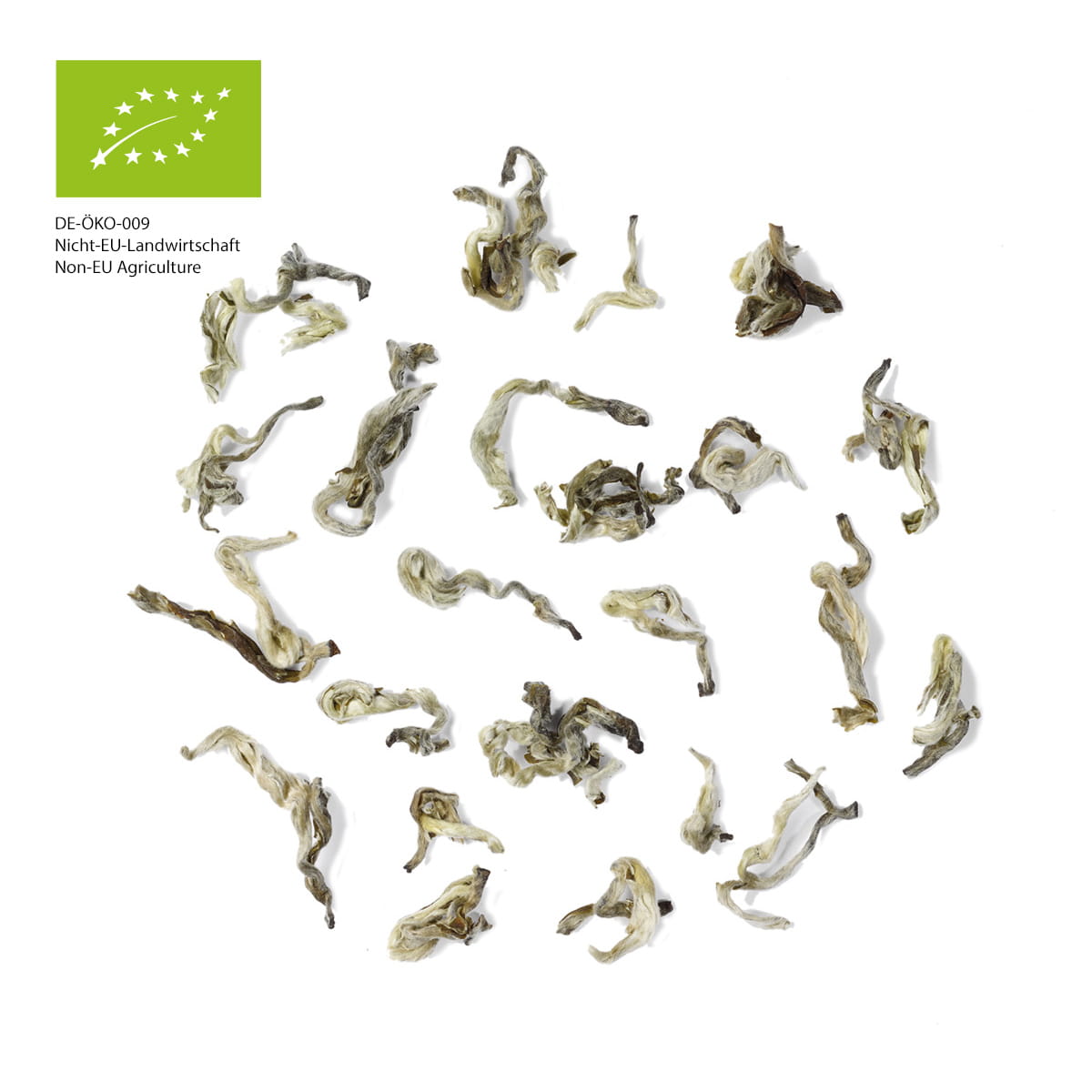 Limited Leaves, White Snow Dragon, Organic White Tea, tea leaves