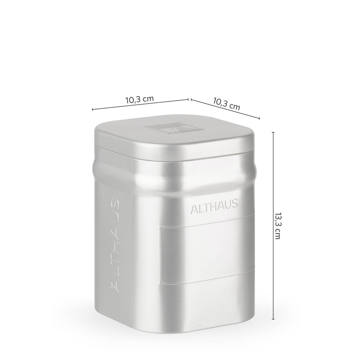 Storage tin for loose tea, small